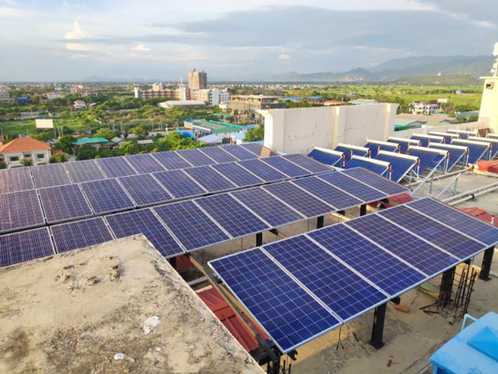 Hybrid Solar Power Solution